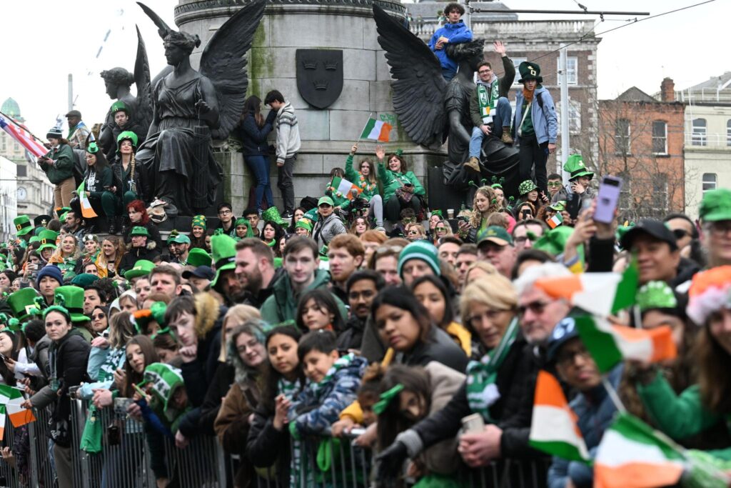 St. Patrick’s Day celebration in Dublin, Ireland
